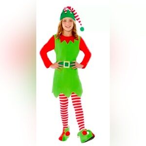 Girls Elf Costume